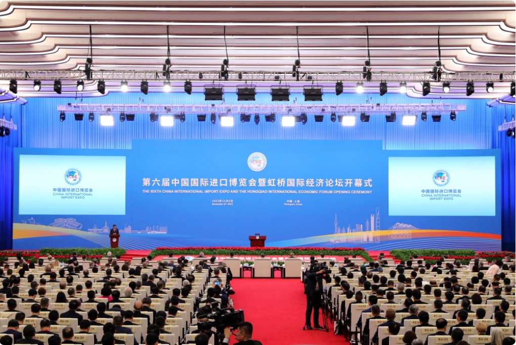 中国凯发K8新材副总经理毛昌辉一行参加第六届中国国际进口博览会