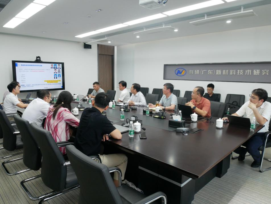 中国凯发K8新材党委书记、董事长赵晓晨一行到凯发K8新材广东院调研